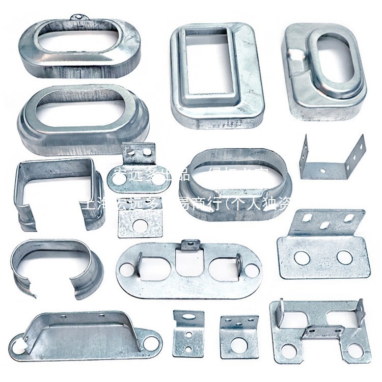 栏杆配件固定配件护栏配件固定连接件矩形C盖C套半圆卡角码支架