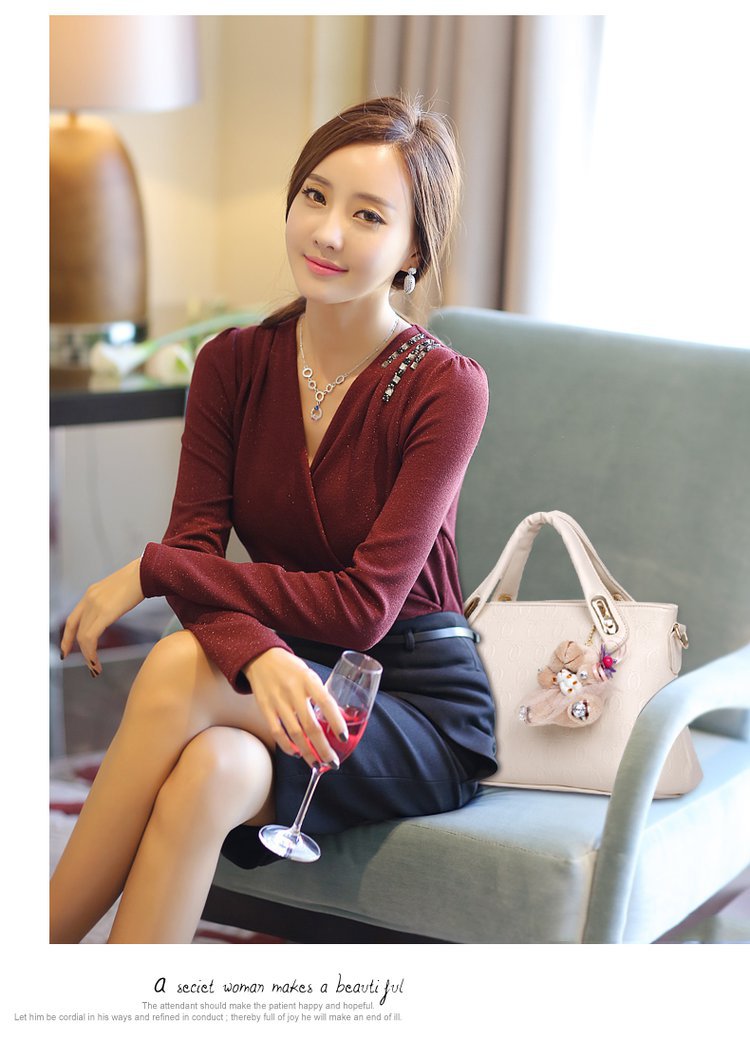 New Bear four-piece set, European and American trend women's single-shoulder bag, crossbody and hand-carry bag, cross-border one-piece delivery worldwide undefined