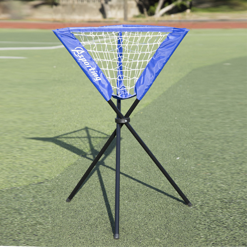 Baseball Softball Nest Bag Triangle Collator Black Tube Simple Portable Collator Storage Rack