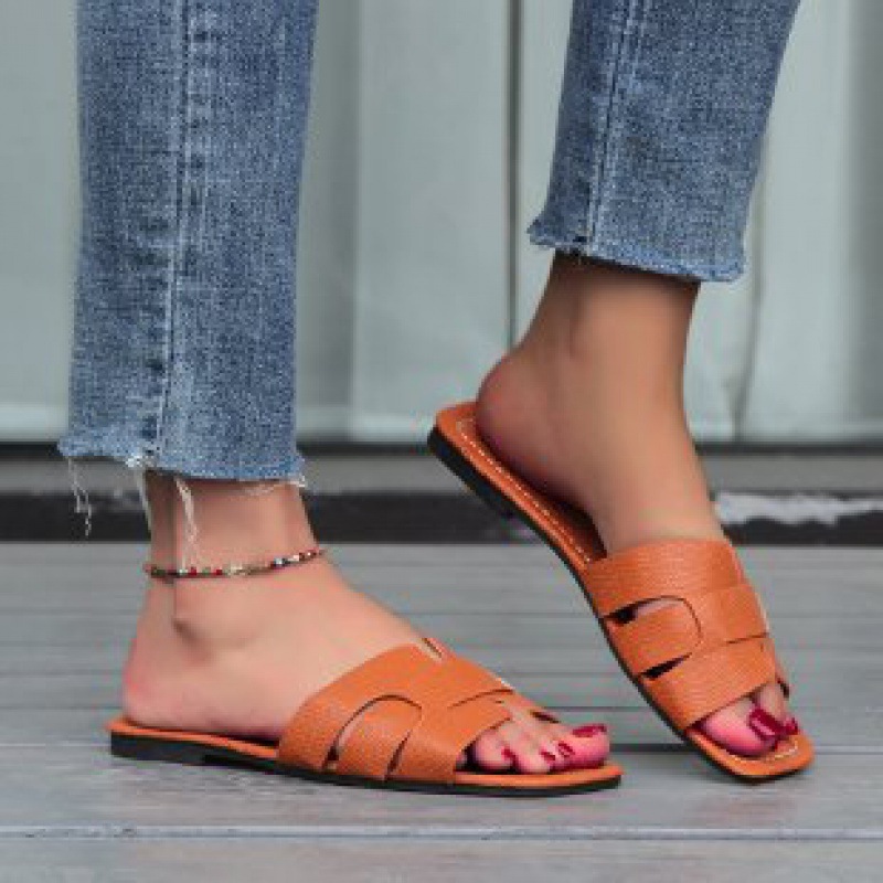 Slippers plus size, slide sandals wide fit, multi-color options, sizes 35–44