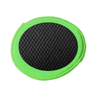 Mud Gloves, Pad | Car cleaning tools - vertical-rhombus-round-mud-rub-green