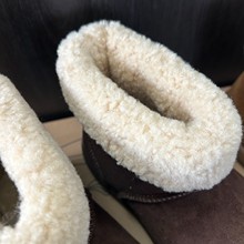 25秋冬新款复古抽绳短靴保暖丑萌雪地靴东北时尚简约百搭棉鞋