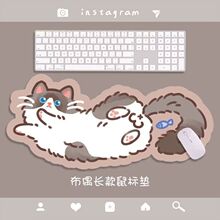 布偶橘猫美短猫咪鼠标垫小号可爱女生ins风高颜值办公室电脑桌垫