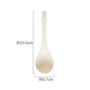 Milk white spoon