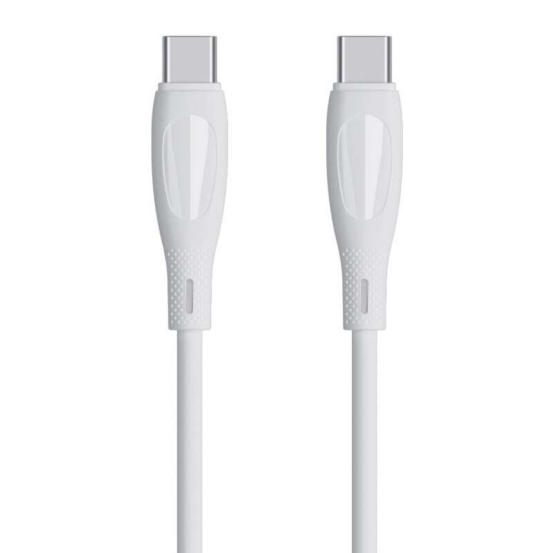 Cross-Border Liquid Silicone Fast Charging Data Cable with a Milk-Like Feel, Suitable for Apple and Android Multi-Port Mobile Phone Charging Cables