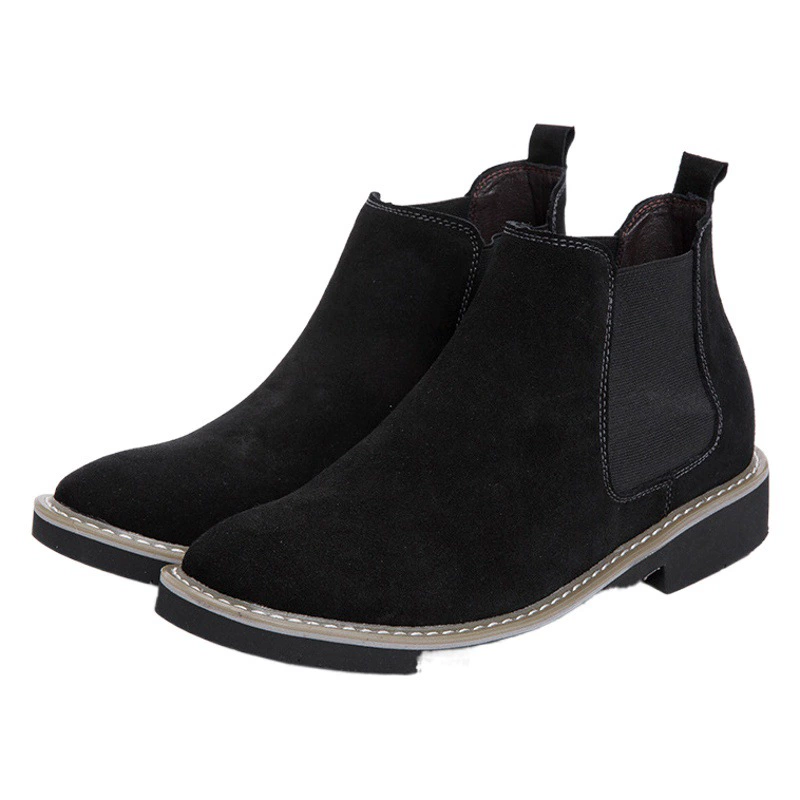 Весенняя новая мужская обувь невидимая внутренняя обувь, мужская 6CM бизнес повседневная кожаная обувь, мужская обувь с мягким дном