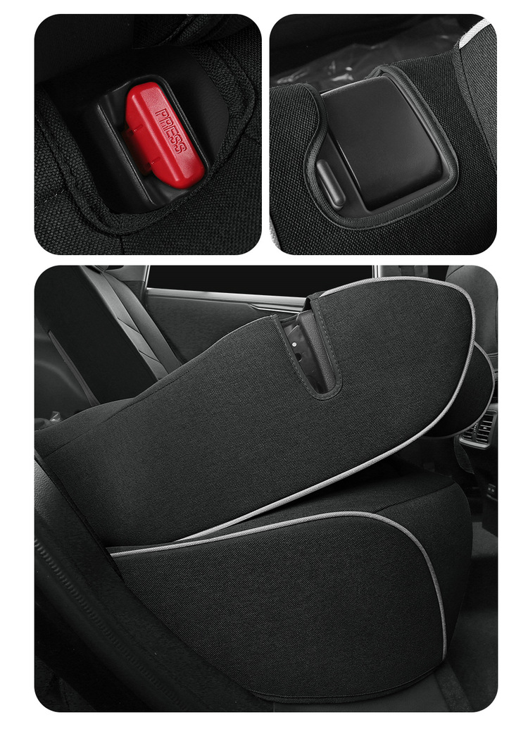 Toyota Rav4 Special Seat Covers, Linen Full-Cover Seat Cushions, Suitable for All Seasons, 20-25 Model Rv4 Dual-Engine Seat Covers