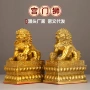 办公室故宫摆件北京狮铜狮子