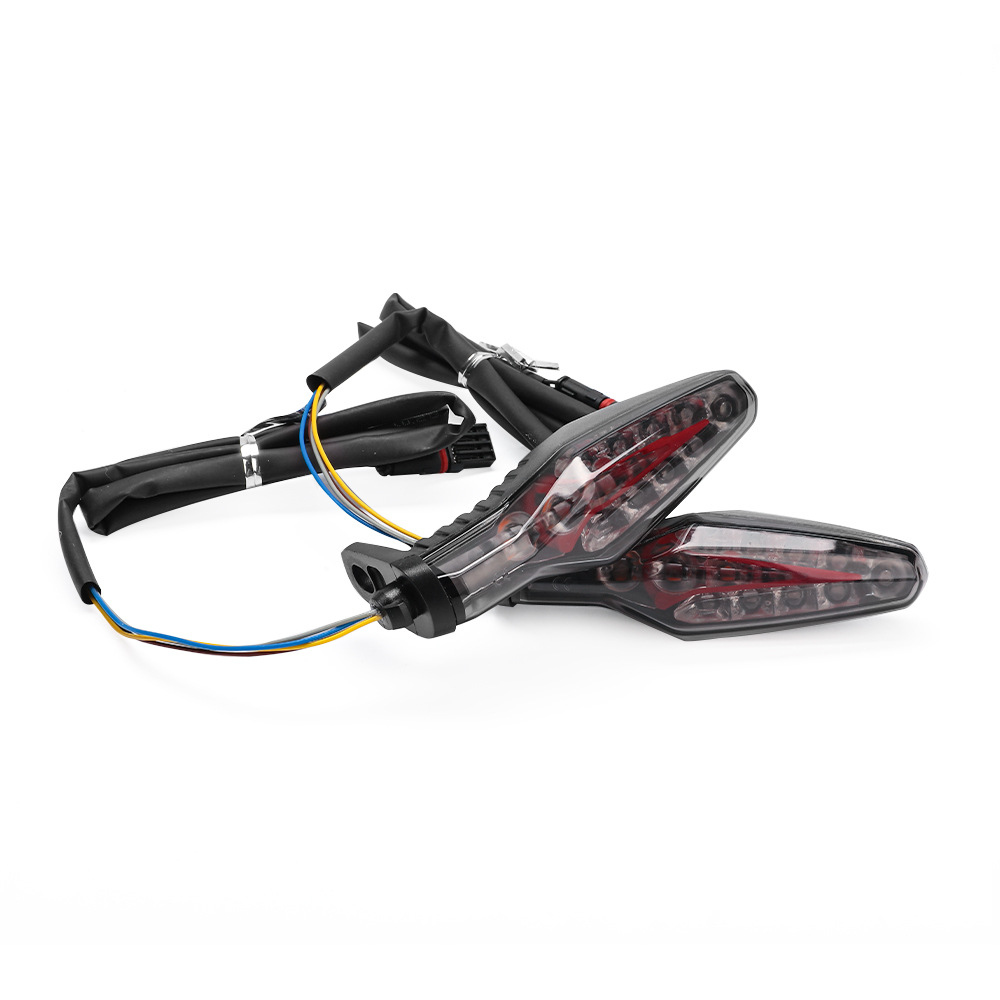 BMW LED Turn Signal Compatible with Tail Light for BMW S1000RR R1250GS (Dönmə işıqları) - m21-rear-turn-signal-black-1-pair