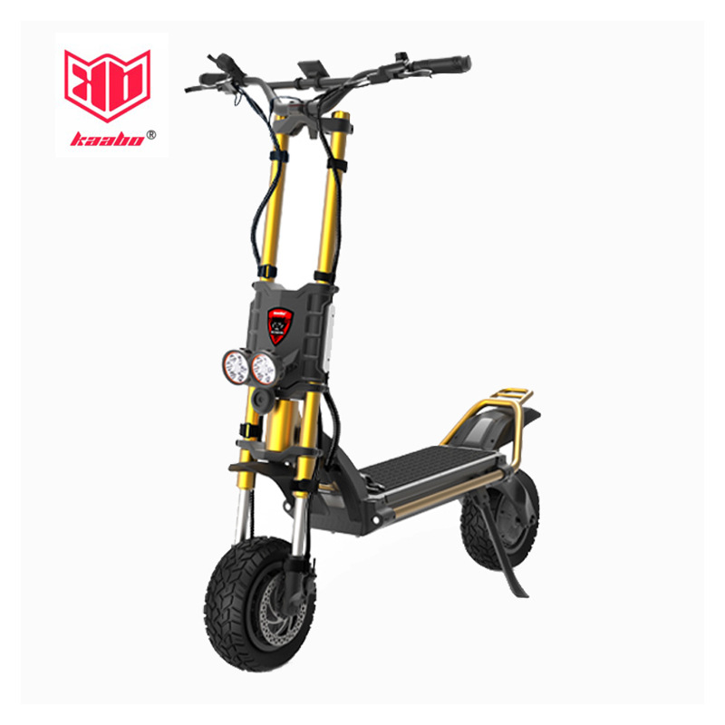 Acciones de la UE KAABO Wolf King GTR 72V 35Ah 2000W * 2 doble motor de freno hidráulico cristal de película