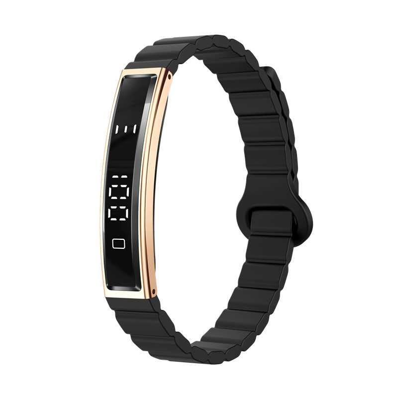 Unisex Couple B3 NxWear Smart Bracelet Heart Rate Monitor Blood Oxygen Stress & Sleep Tracker Pedometer Exercise Watch_voghion.com