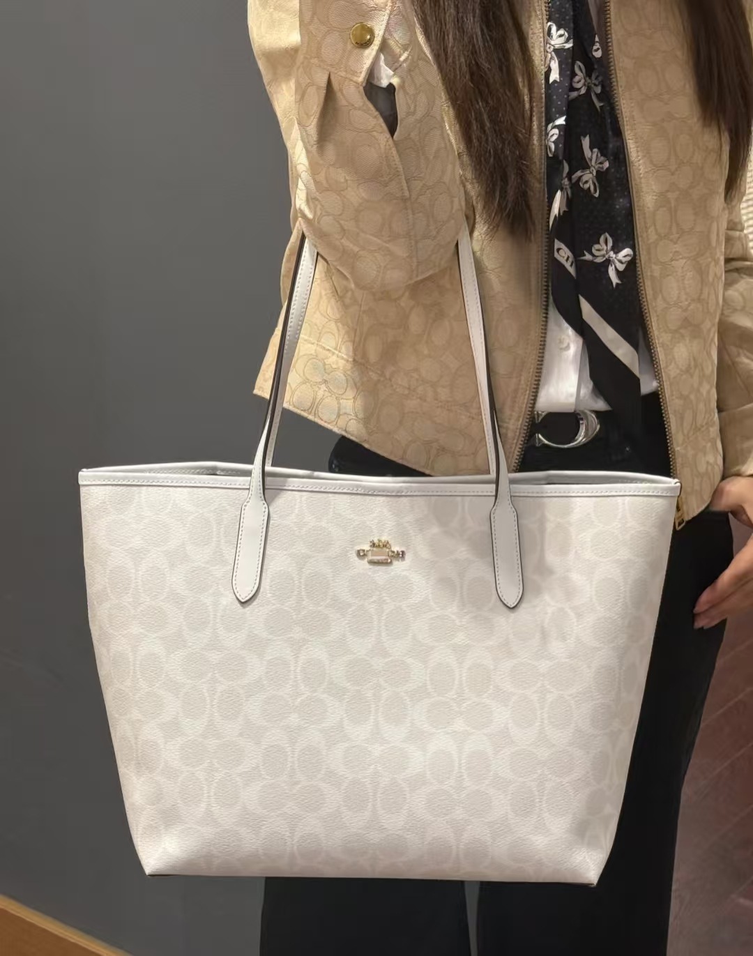 KoujiaCity33 bolso 2025 nuevo bolso madre de gran capacidad bolso de compras bolso de mano