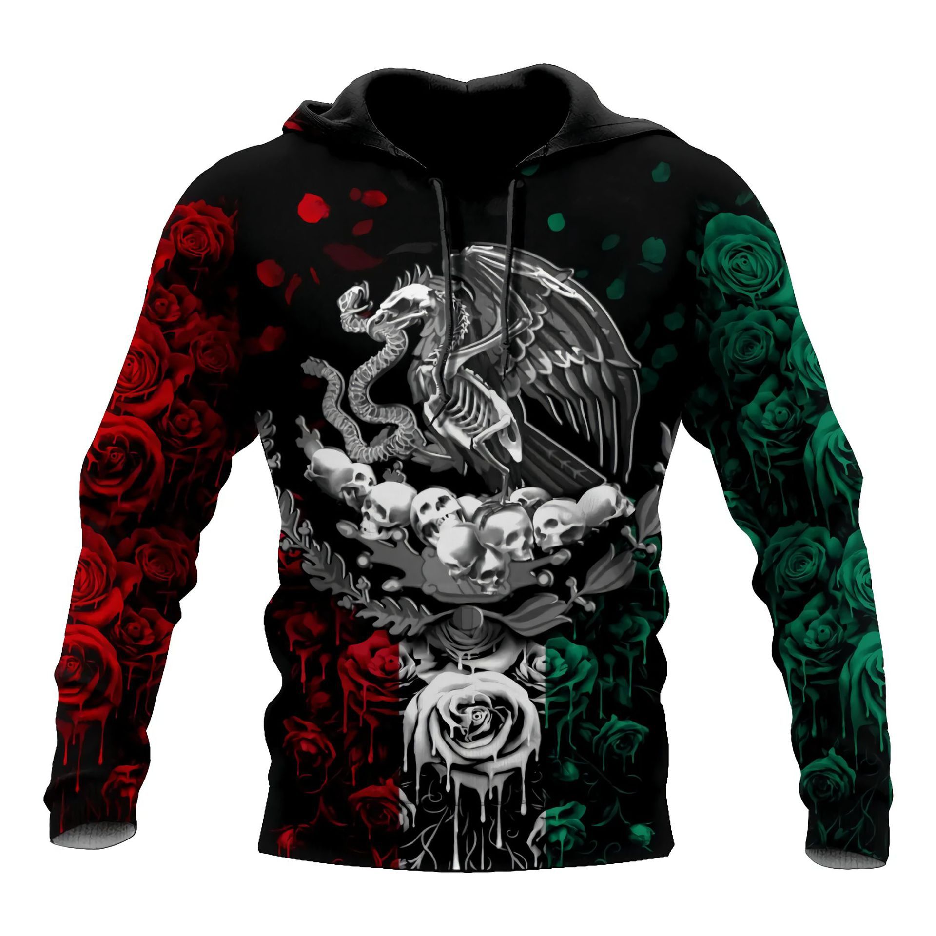 Herren Kapuzen Pullover Lange Ärmel 3d-druck Einfacher Stil Drucken Tier display picture 3