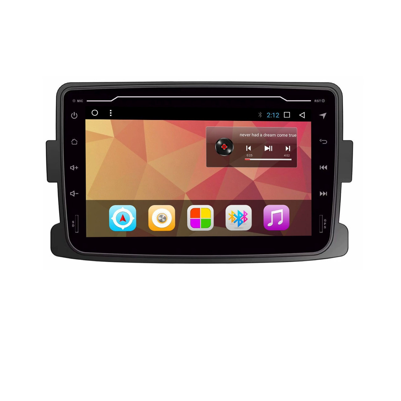 Автомобильная навигация GPS Android DVD интеллектуальное Голосовое управление Рекодер заднего вида все-в-одном машина для универсальной машины Renault