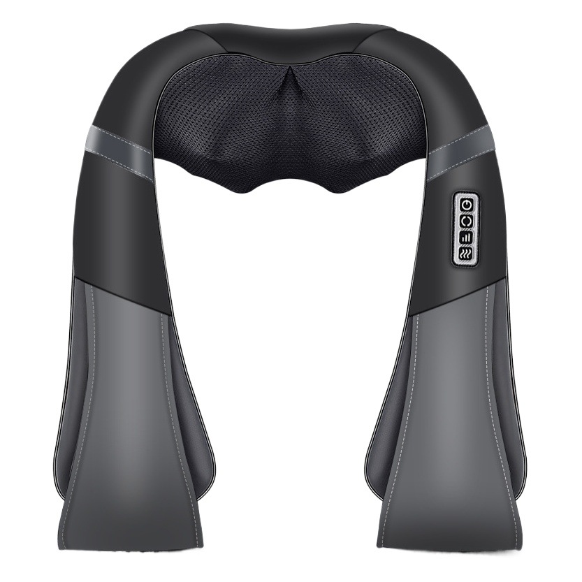 Cross-Border Massage Shawl Cervical Spine Massager Home Rechargeable Electric Kneading and Beating Hot Compress Integrated Shoulder and Neck Massager