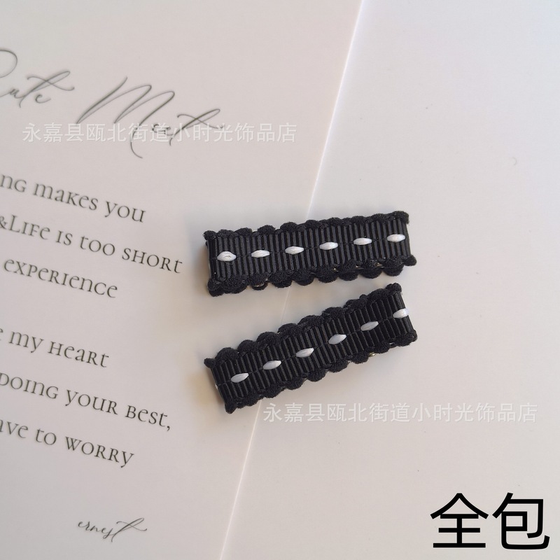 1 価格) 新しい 3.5 センチメートルポップコーンレースオールインクルーシブダブルフォーククリップ diy コントラストカラーのヘアピン素材ジュエリーアクセサリー|undefined