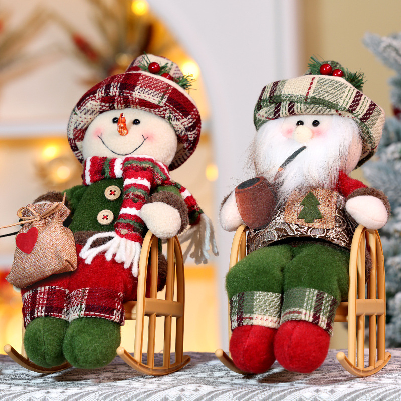 retro Christmas doll
