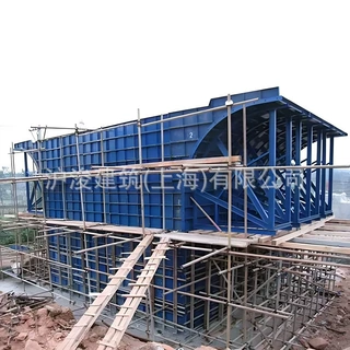圆柱钢模板批发 桥梁施工使用 混凝土浇筑成型模具
