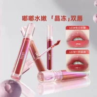 Ukiss Water Essence Блеск для губ Глазурь для губ Губная помада Зеркальный водный блеск Антипригарная чашка Стекло Dudu Блеск для губ Lip Mud 3,2 г