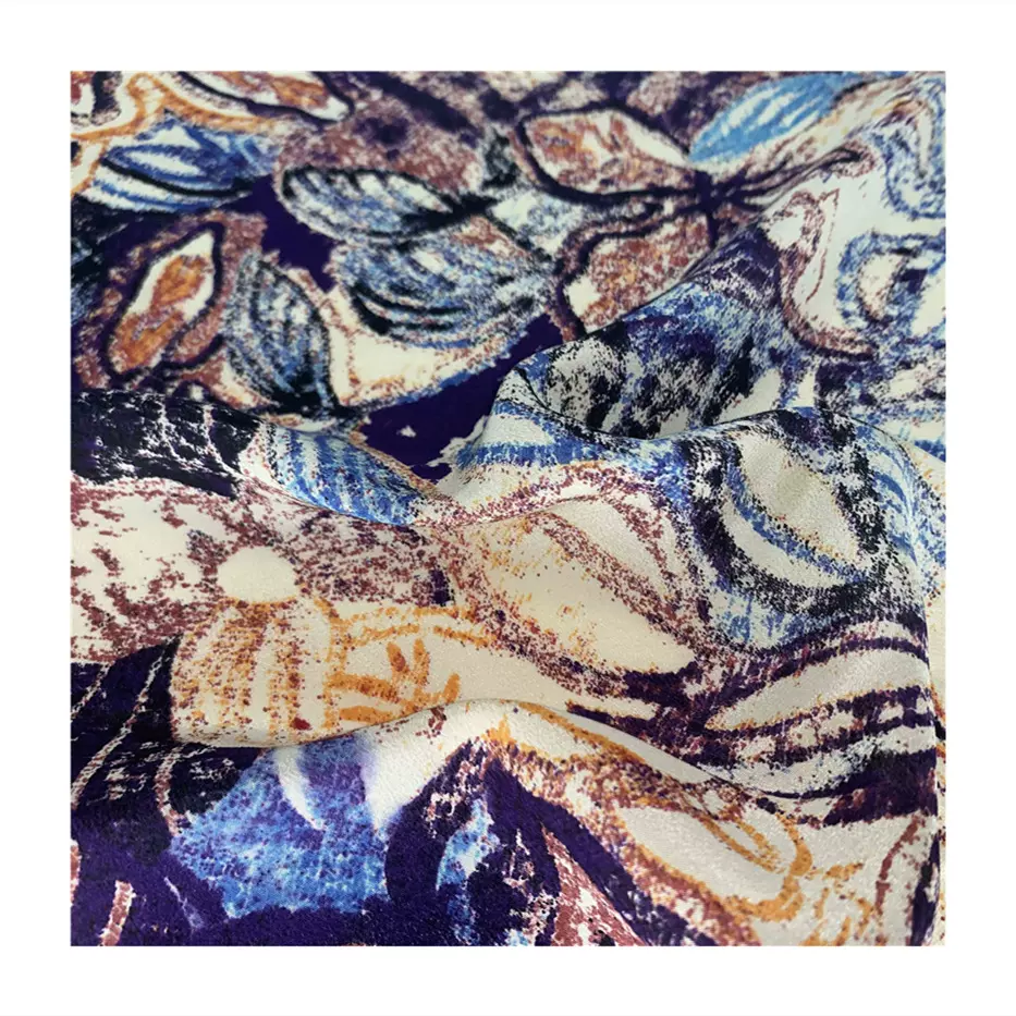 真丝双绉12mm114cm真丝面料用于服饰生产真丝双绉面料