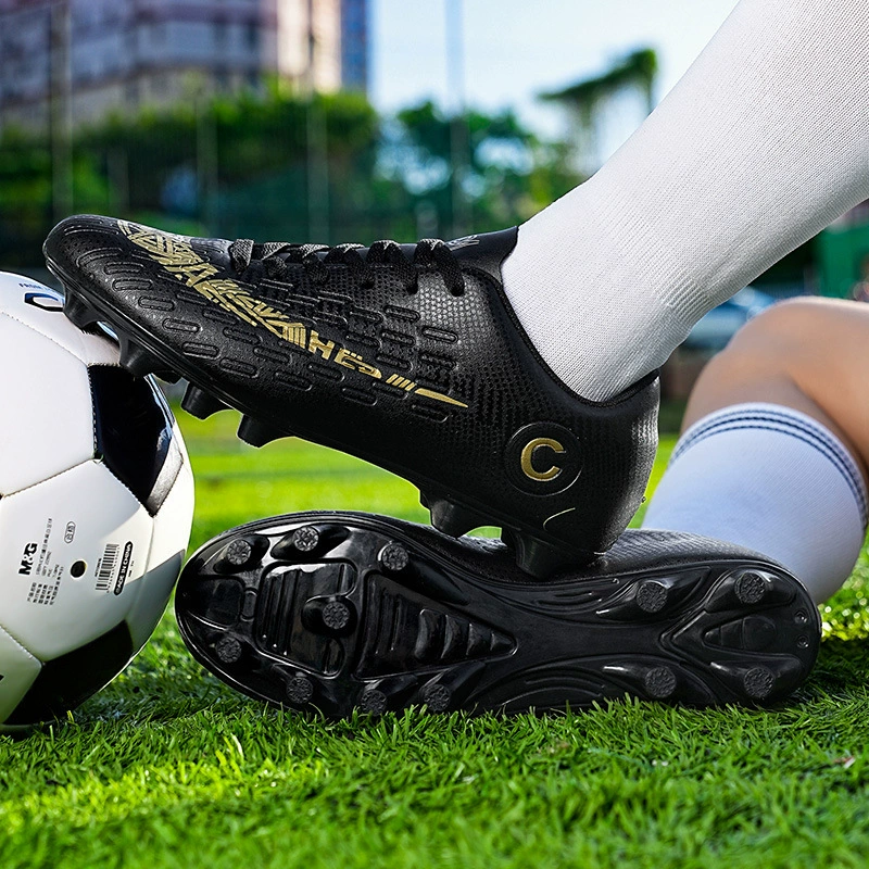 Трансграничные новые футбольные туфли большого размера низкого размера модные дикие легкие кроссовки для студентов-подростков детская тренировочная обувь