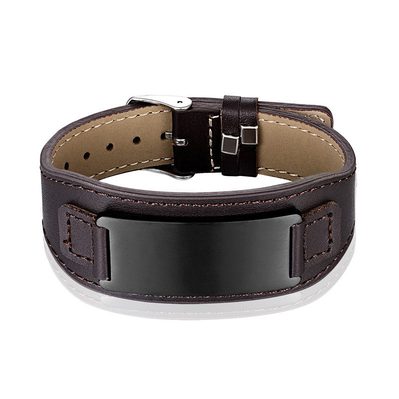 Brown+blank black piece