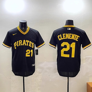 Wholesale Baseball Uniform Jersey Pirates Pittsburghpirates30 #   Skenes21 # Clemente Embroider