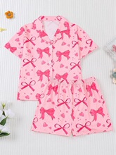 X 90933 Cartoon Print Loungewear Set ��ͨӡ���Ҿӷ�
