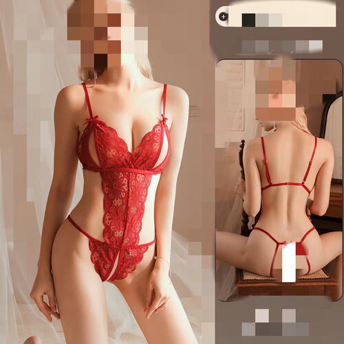 Dieyu Sexy Lingerie Sexy Lace Jumpsuit Women's Passion Suit Pure Desire Hollow Uniform Temptation Pajamas Wholesale