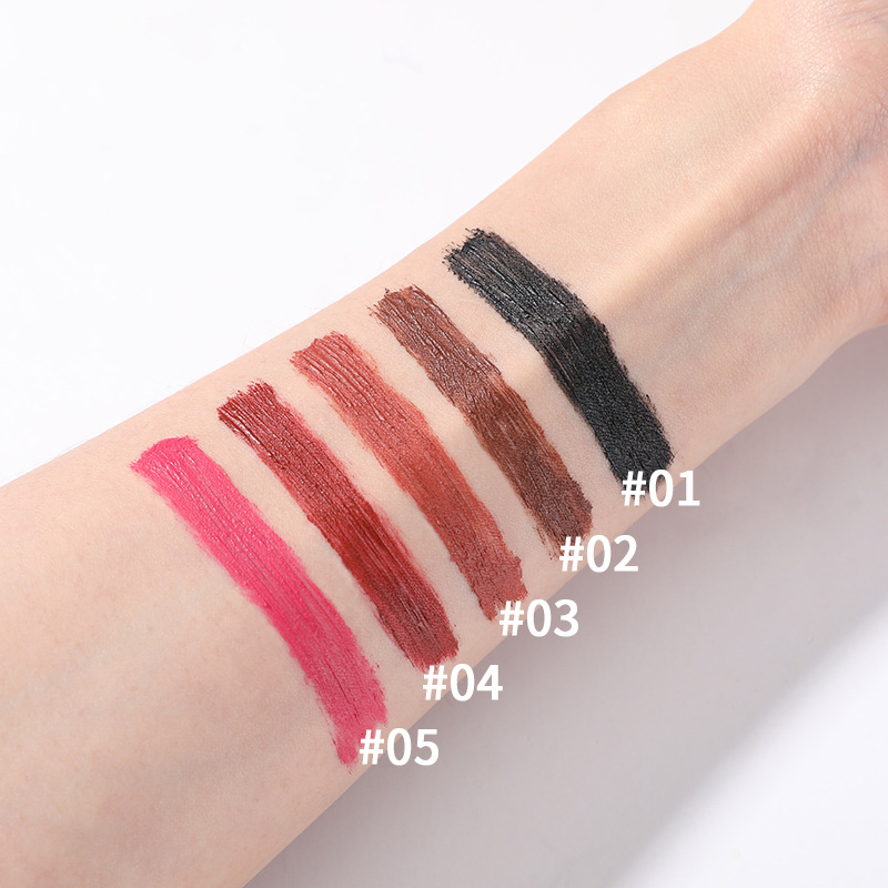 Máscara gruesa Maxfine certificada MSDS transfronteriza al por mayor, rizado largo, impermeable y estereotipado comercio exterior sin logotipo