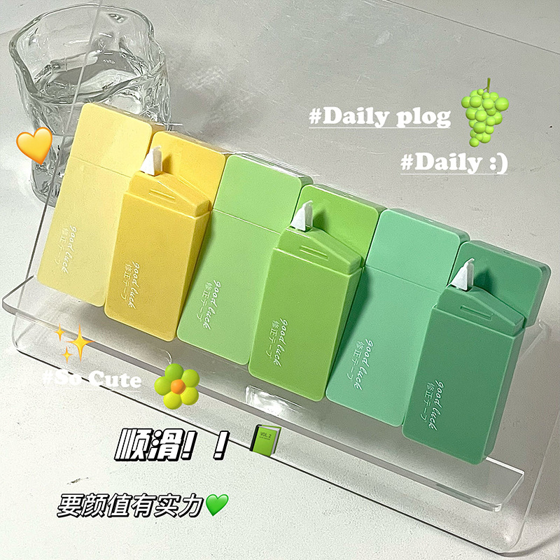 Cinta de corrección para estudiantes mudos cinta de corrección portátil de alta apariencia cinta de corrección de gran capacidad Linda para estudiantes de secundaria al por mayor