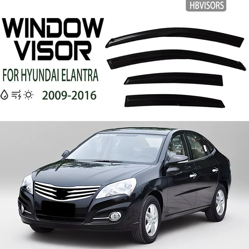 Подходит для Audi Q5 2008-2017 Yang Rain Blocking Rainbrow Black Black Samurai Window Visor