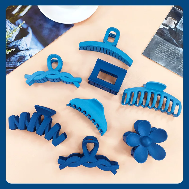 Elegant crab pin, hairgrip, shark, Korean style, new collection