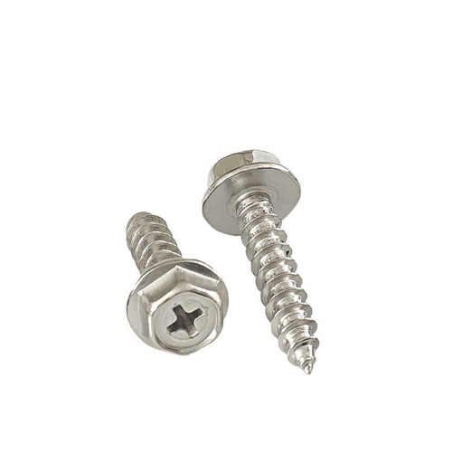 304 stainless steel cross flange self-tapping nail with concave outer hexagonal pad self-tapping GBWAM3M4M5M6M8