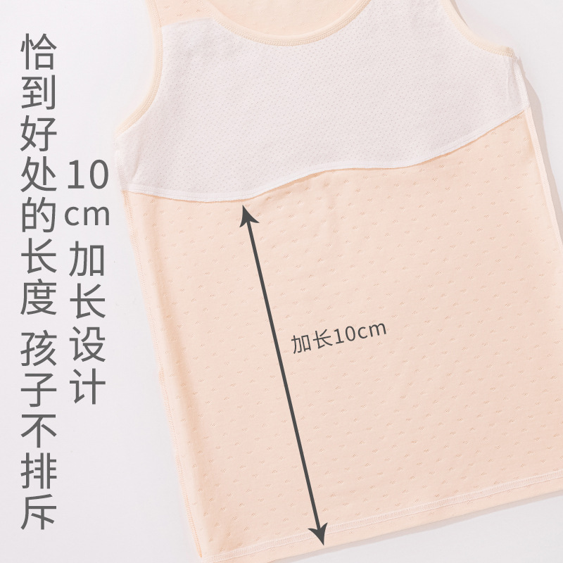Personalización de niñas en desarrollo ropa interior estudiantes de primaria niñas 8 - 14 años chaleco una etapa de ropa interior de niñas chaleco