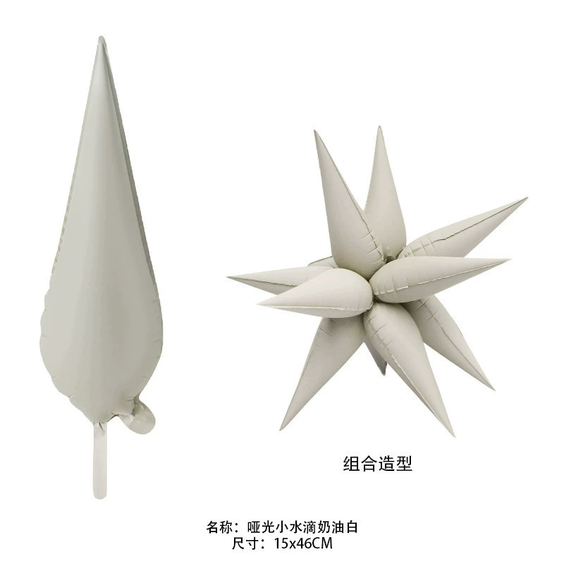 Big balloon drop-shaped, evening dress