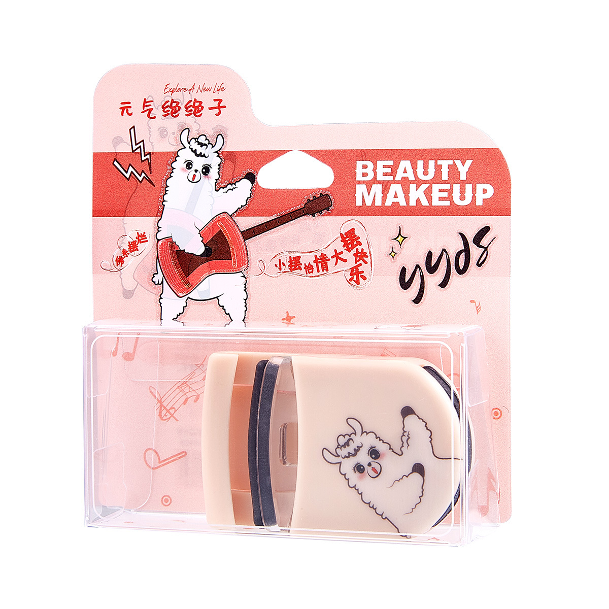 Snow Belle Wide-angle Eyelash Curler Wide-angle Eyelash Curler Female High-looking Mini Portable Eyelash Curler