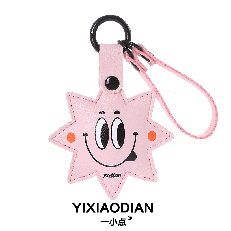 기하학적 펜던트-핑크