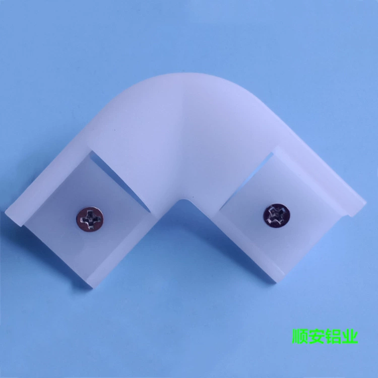 Комплект корпусов для ламп проволоки Жесткая лампа фитинги пластиковые углы 45 градусов/90 градусов стальной погружной винт V-образный 16*16