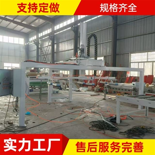 龙门桁架自动上下板机器设备 砂光贴面用上下料机 板材码垛机械