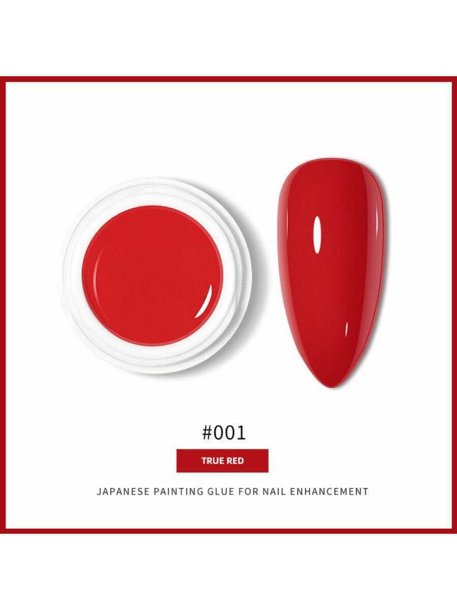 Fototerapia de uñas japonés enlatado de uñas pegamento pintura pegamento micro-tallado pegamento de uñas 6-color transfronterizo fábrica al por mayor