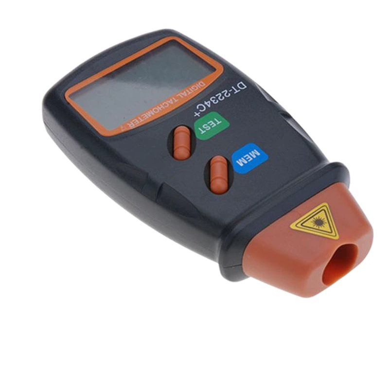 Цифровой дисплей лазерный тахометр Бесконтактный фотоэлектрический тахометр цифровой тахометр DT2234C +