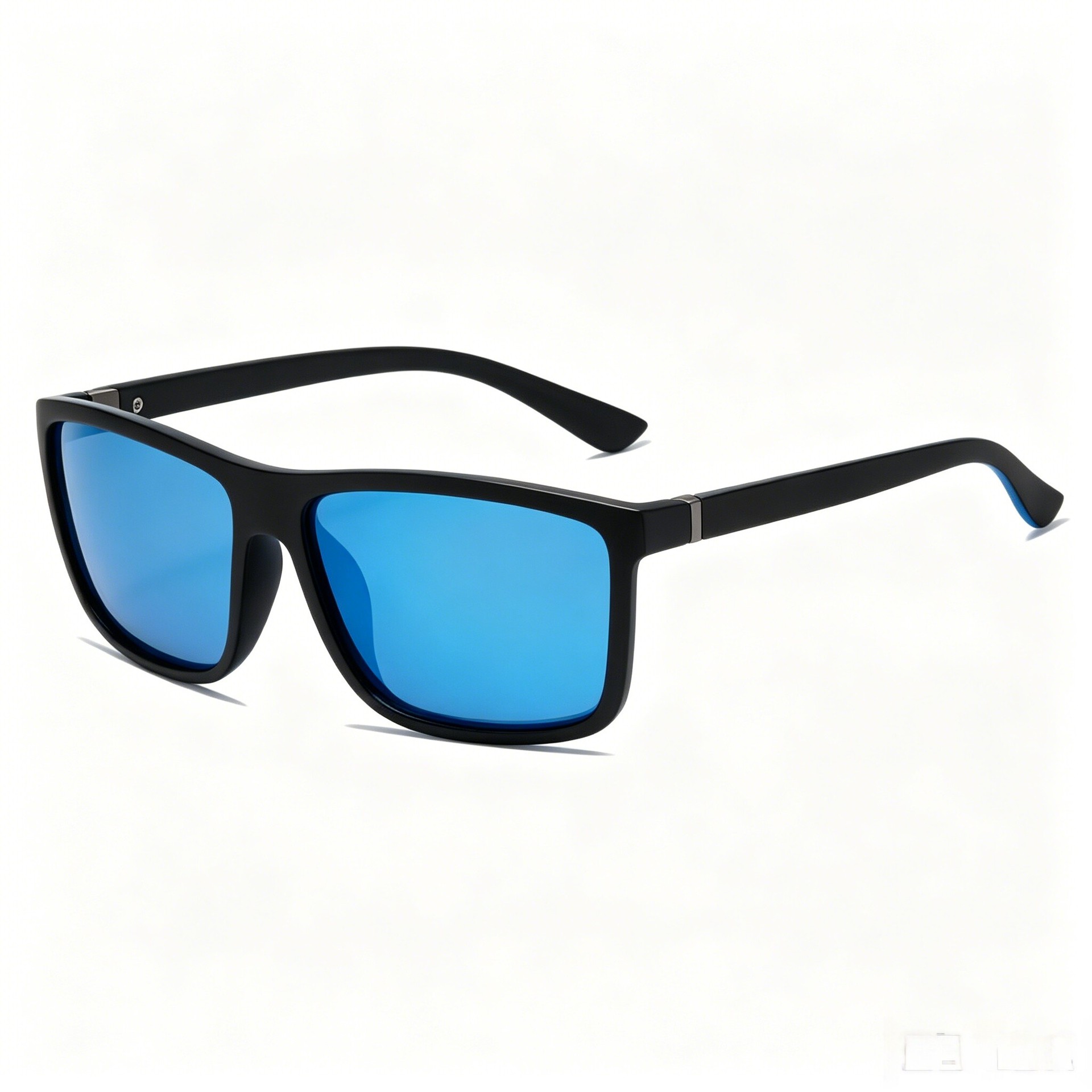 Sand black frame blue mercury (elastic paint)