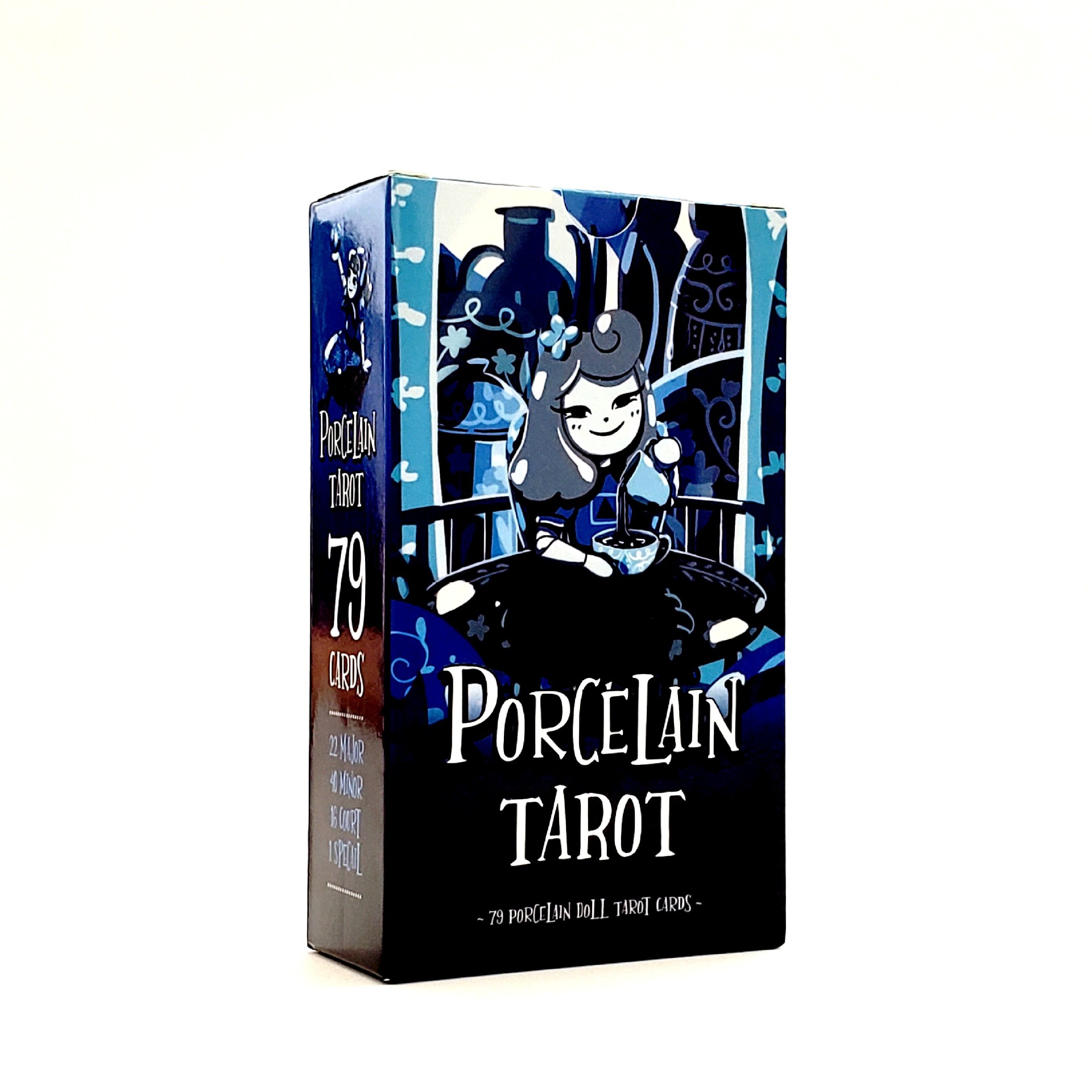 Tarot Card Game Set For Party Games - Porcelain Style Board Game_voghion.com