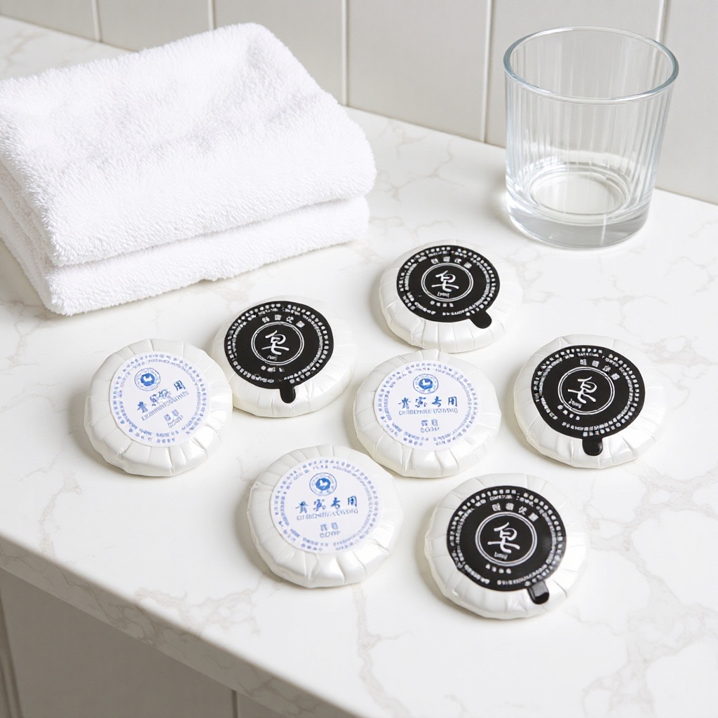 Disposable Soap 12g Hotel-Specific Mini Soap Round Soap Portable Toiletries Soap