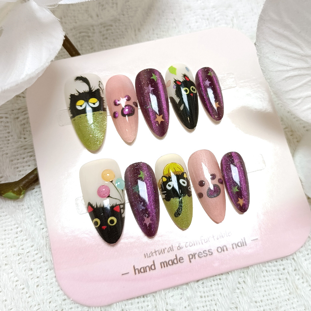 10 piezas decodificadas de fototerapia manual para usar uñas parche de uñas simple sensación de alta calidad caja de almacenamiento de uñas image 28