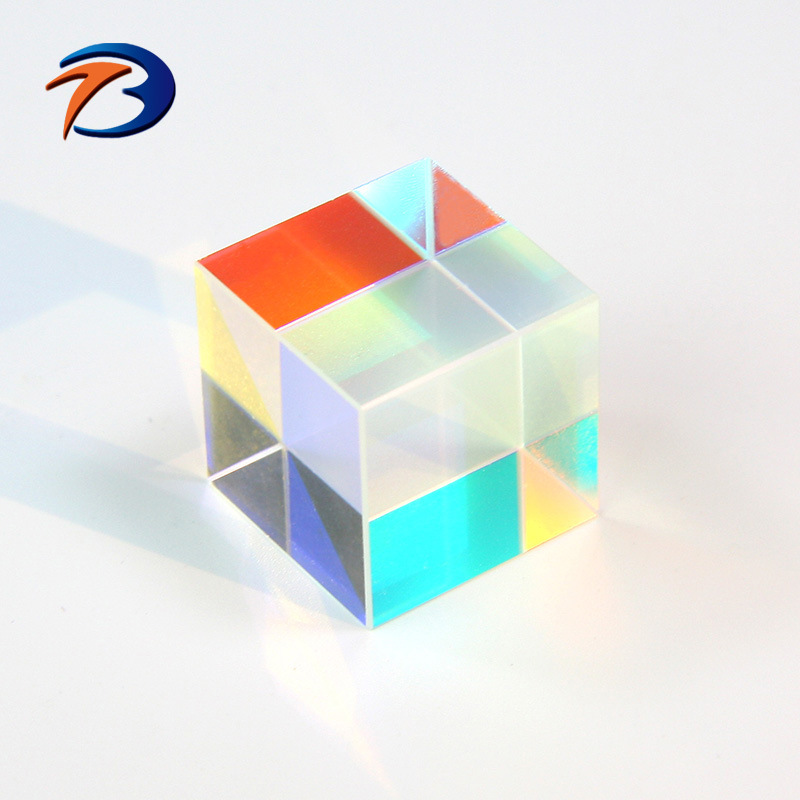 普通分光棱镜K9材质尺寸15mm 分光比50R/50T 400-700nm