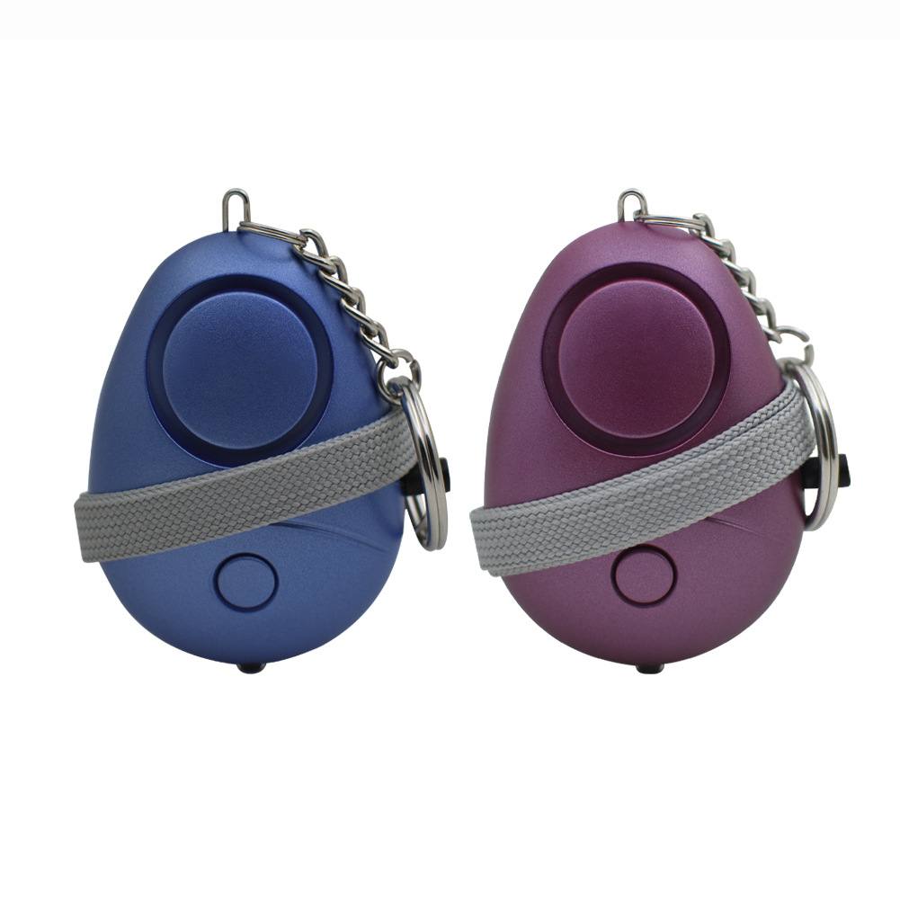 Alarma Personal de Tirador Portátil con Luz LED para Mochila y Llavero