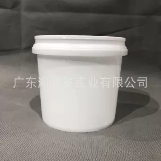 0.8L玩具桶包装桶巧克力坚果果冻桶食品级塑料桶模内贴标塑料桶
