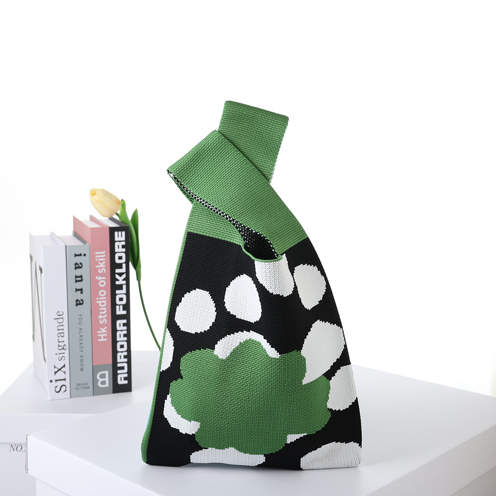 2024 Flying Weaving Bag Tote Bag Versión coreana del nuevo bolso de mano de moda Fabricante de bolsas de compras casuales de gran capacidad para estudiantes